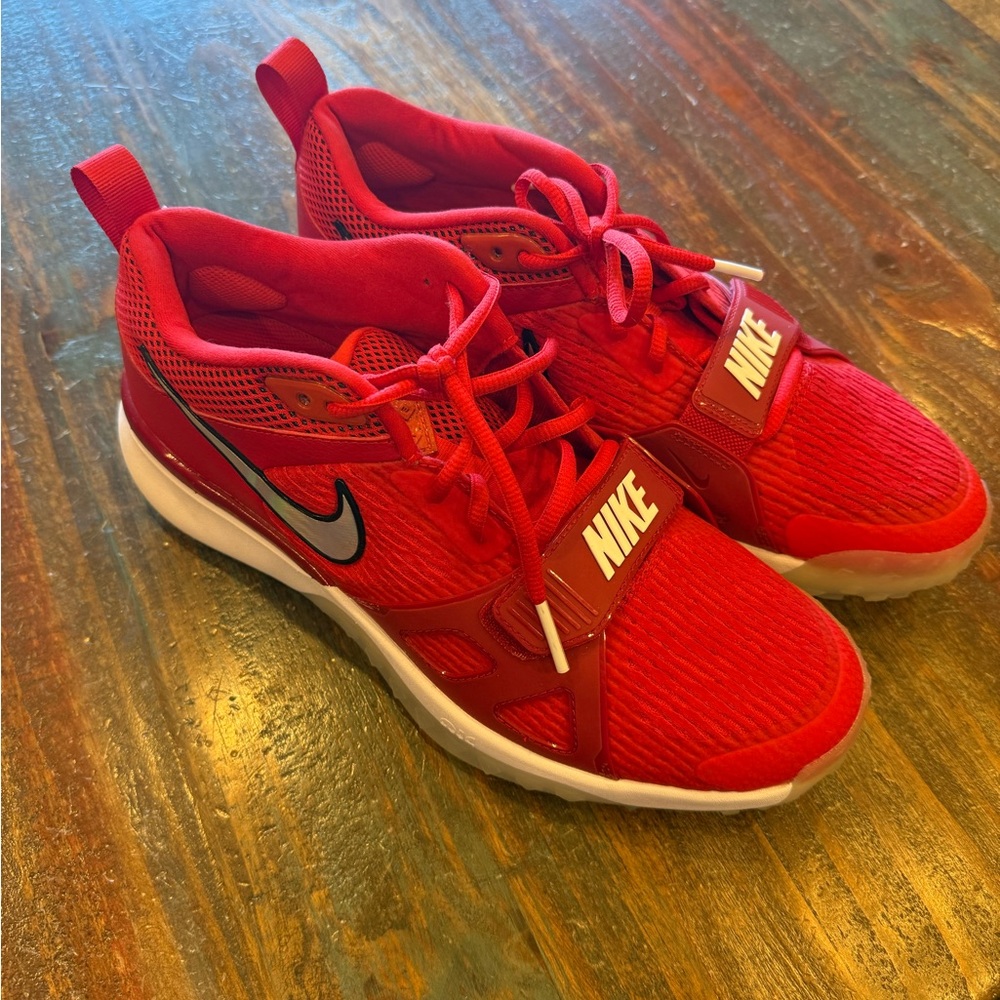 Nike Air Zoom Diamond Elite Turf Shoes - Size 10.5